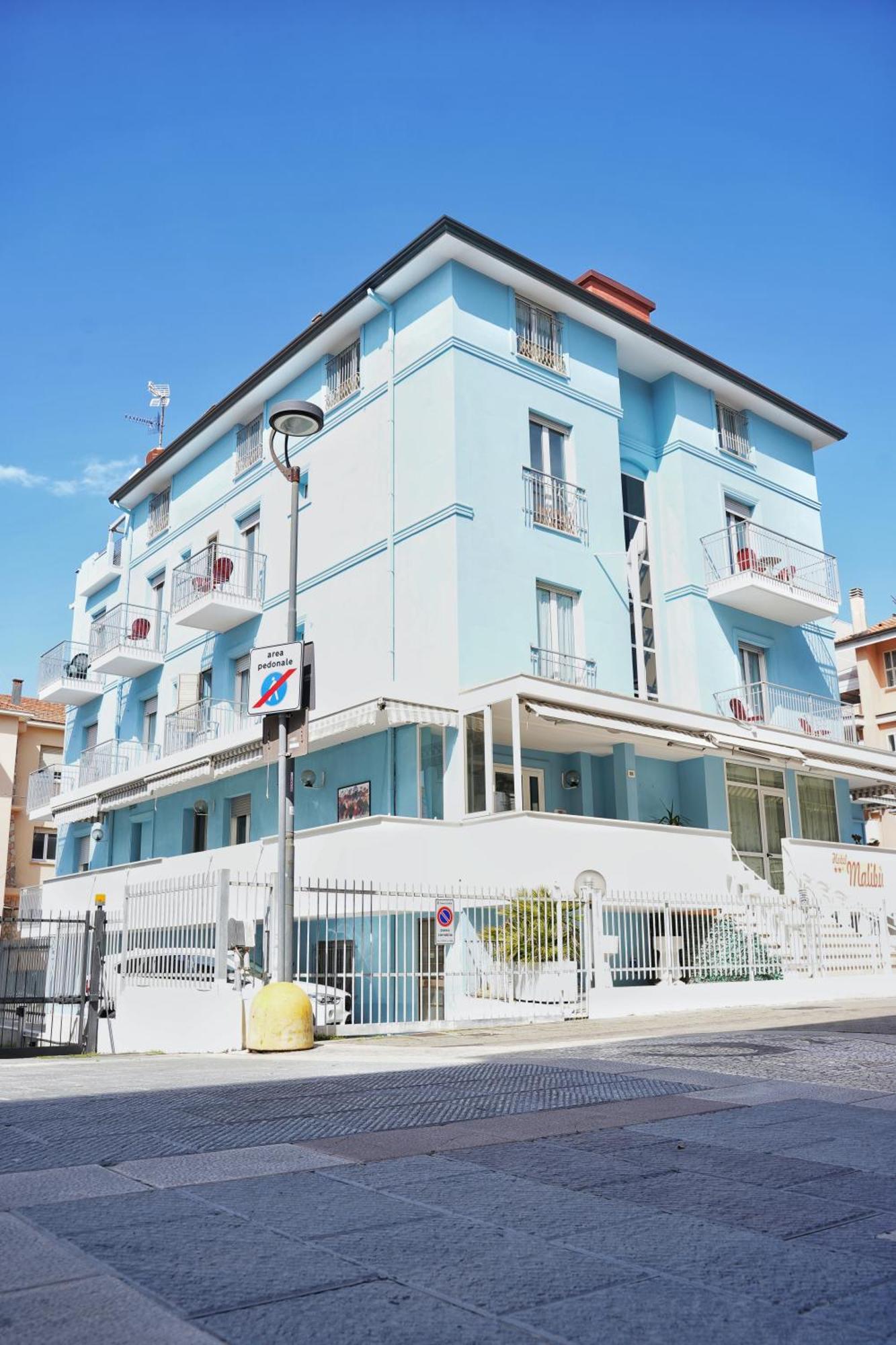 Hotel Malibu Mare ريميني المظهر الخارجي الصورة